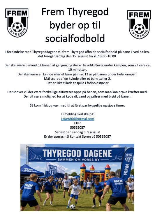 FREM Fodbold 2026