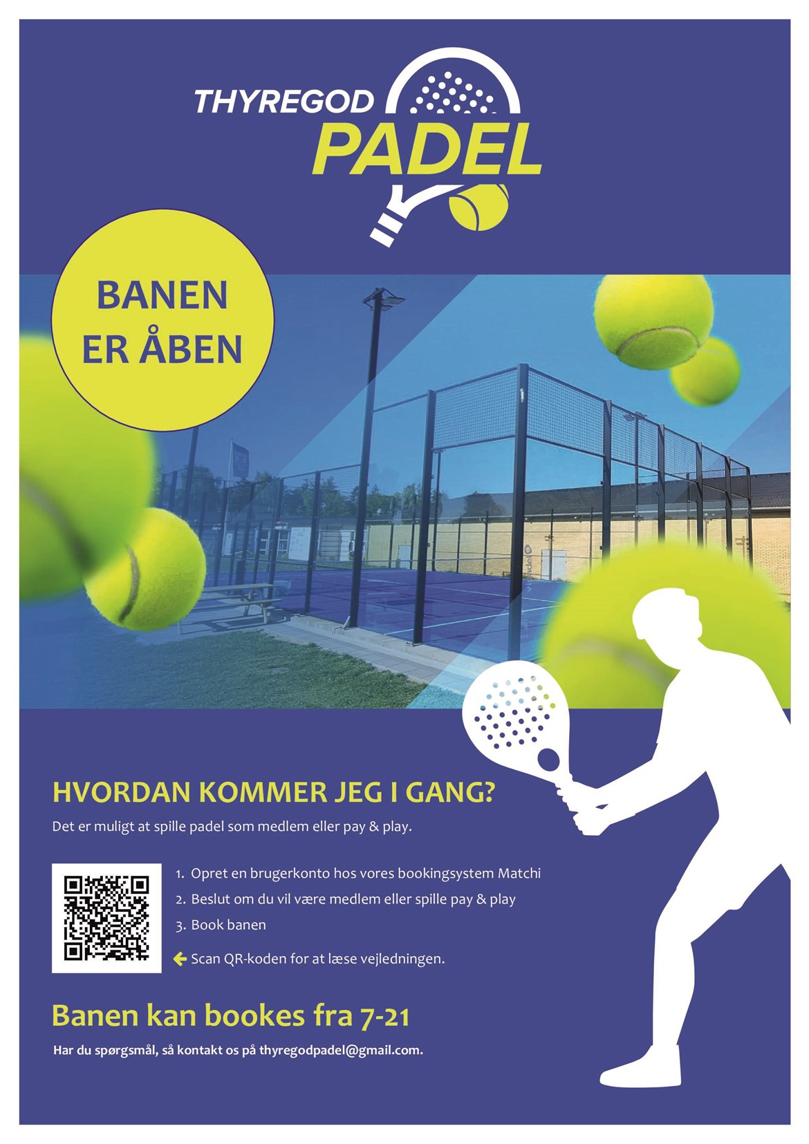 Thyregod Padel Generel Banen Er Åben