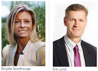 Birgitte Skadhauge og Erik Lund